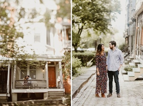 Home Engagement Session || Kate Ann Photography || Charm City Wed || www.charmcitywed.com