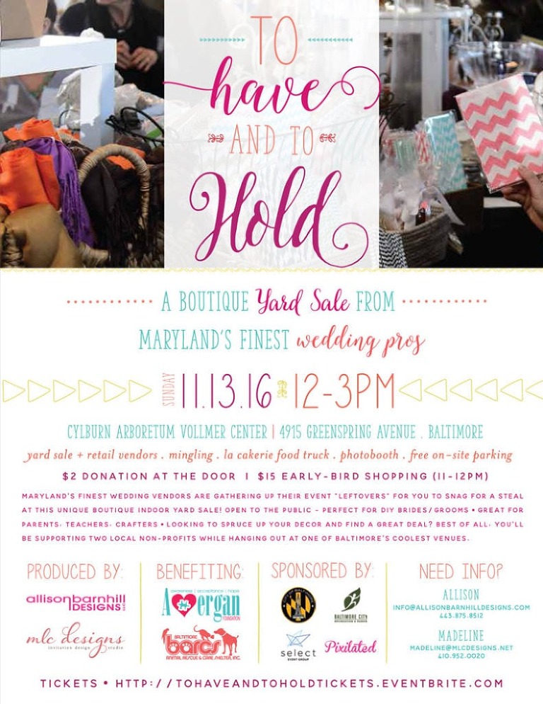 To Have and to Hold - Boutique Wedding Yard Sale