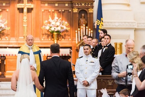 US Naval Academy Wedding || Joy Michelle Photography || Charm City Wed || www.charmcitywed.com