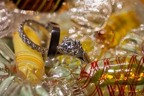 Coradetti Glassblowing Studio Wedding || Robin Shotola Photography || Charm City Wed || www.charmcitywed.com