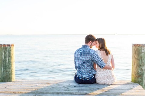 Dockside Engagement Session || Kir2ben Photography || Charm City Wed || www.charmcitywed.com
