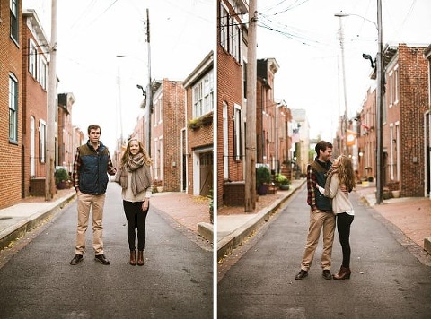 Fall Baltimore Engagement Session || Horace and Mae Photography || Charm City Wed || www.charmcitywed.com