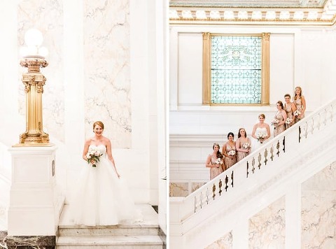 Holiday Belvedere Wedding || Heather Ryan Photography || Charm City Wed || www.charmcitywed.com