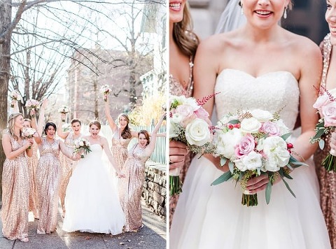 Holiday Belvedere Wedding || Heather Ryan Photography || Charm City Wed || www.charmcitywed.com