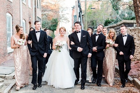 Holiday Belvedere Wedding || Heather Ryan Photography || Charm City Wed || www.charmcitywed.com