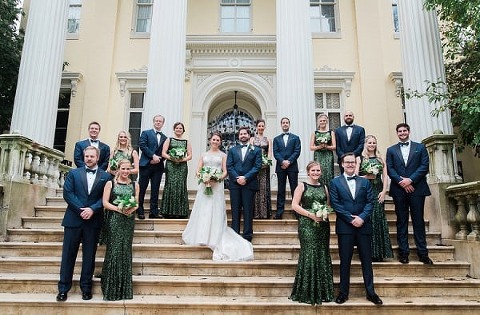 Lush Green Evergreen Wedding || Focus Bay Photography || Charm City Wed || www.charmcitywed.com