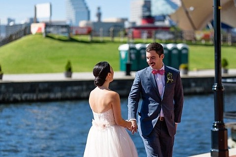 Mt Washington Mill Dye House Wedding || Anthony Sekellick Photography || Charm City Wed || www.charmcitywed.com