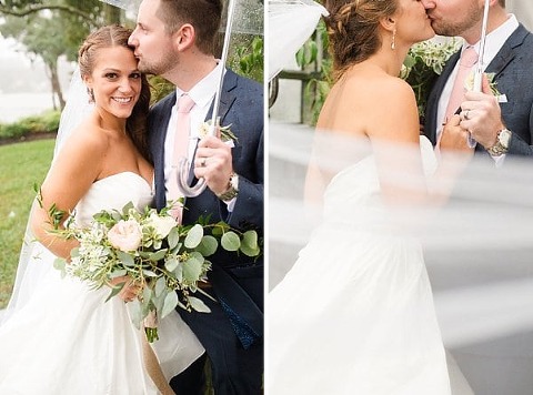 Rainy Annapolis Backyard Wedding || Kira Nicole Photography || Pop the Cork Designs || Charm City Wed || www.charmcitywed.com