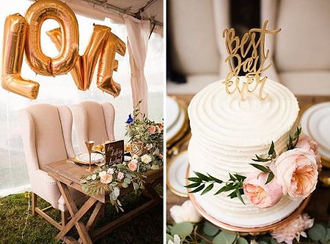 Rainy Annapolis Backyard Wedding || Kira Nicole Photography || Pop the Cork Designs || Charm City Wed || www.charmcitywed.com