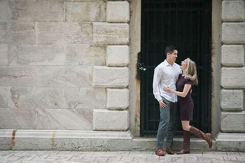 Lake Roland Engagement || Anne Casey Photography || Charm City Wed || www.charmcitywed.com