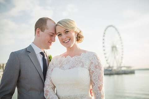 National Harbor Sunset Room Wedding || Taylor and Ben Photography || Charm City Wed || www.charmcitywed.com