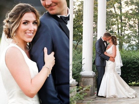 Beautiful Backyard Wedding || Be Photography || Charm City Wed || www.charmcitywed.com