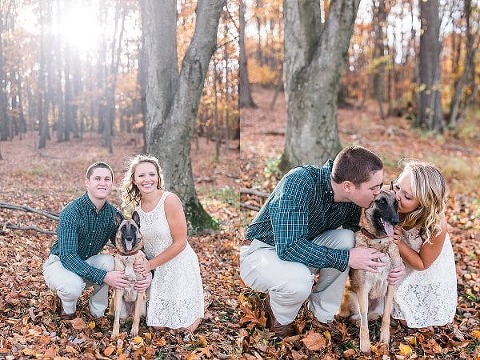 Oregon Ridge Engagement Session || Nikki Schell Photography || Charm City Wed || www.charmcitywed.com