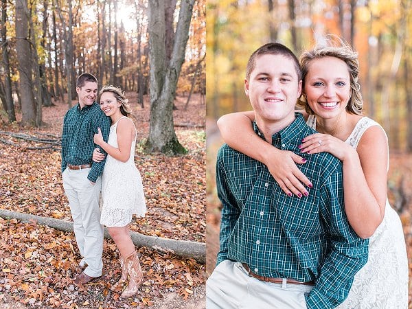 Oregon Ridge Engagement Session || Nikki Schell Photography || Charm City Wed || www.charmcitywed.com