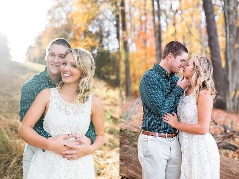 Oregon Ridge Engagement Session || Nikki Schell Photography || Charm City Wed || www.charmcitywed.com