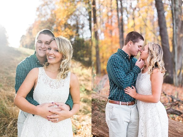 Oregon Ridge Engagement Session || Nikki Schell Photography || Charm City Wed || www.charmcitywed.com