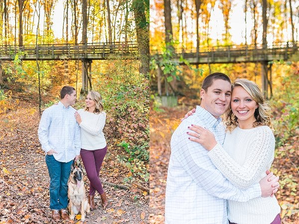 Oregon Ridge Engagement Session || Nikki Schell Photography || Charm City Wed || www.charmcitywed.com