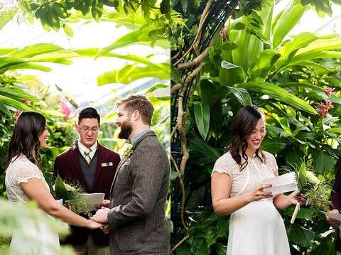 Rawlings Conservatory Wedding Vow Renewal || Kirsten Smith Photography || Charm City Wed || www.charmcitywed.com