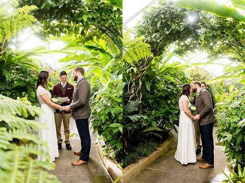 Rawlings Conservatory Wedding Vow Renewal || Kirsten Smith Photography || Charm City Wed || www.charmcitywed.com
