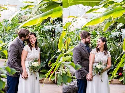 Rawlings Conservatory Wedding Vow Renewal || Kirsten Smith Photography || Charm City Wed || www.charmcitywed.com