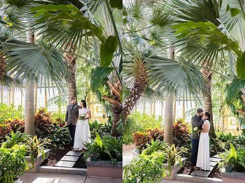 Rawlings Conservatory Wedding Vow Renewal || Kirsten Smith Photography || Charm City Wed || www.charmcitywed.com