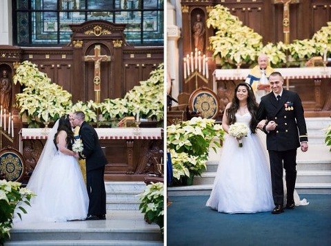 Winter Naval Academy Wedding || Photography by Tracie || Charm City Wed || www.charmcitywed.com