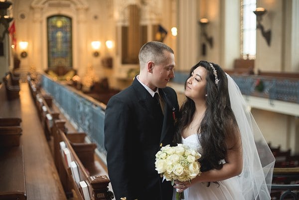 Winter Naval Academy Wedding || Photography by Tracie || Charm City Wed || www.charmcitywed.com