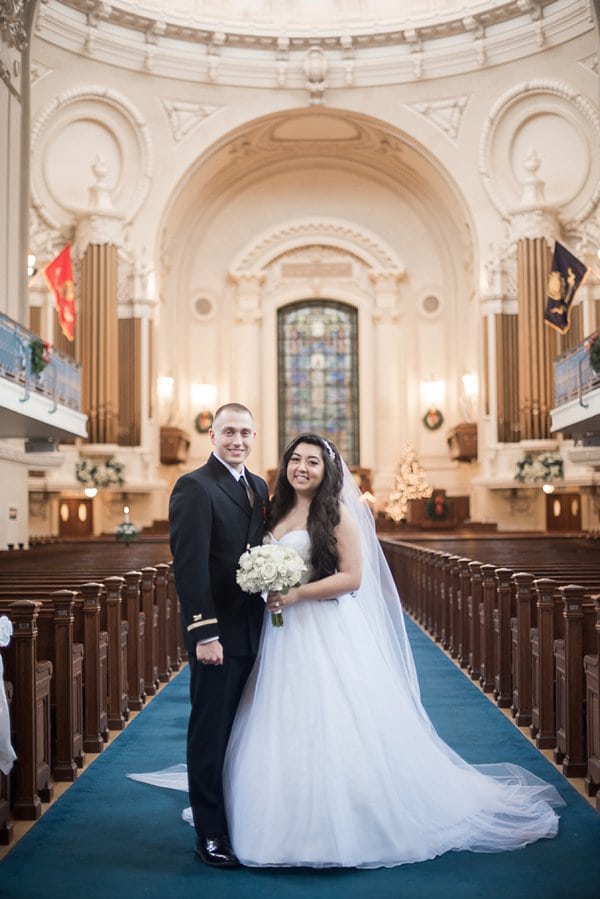 Winter Naval Academy Wedding || Photography by Tracie || Charm City Wed || www.charmcitywed.com