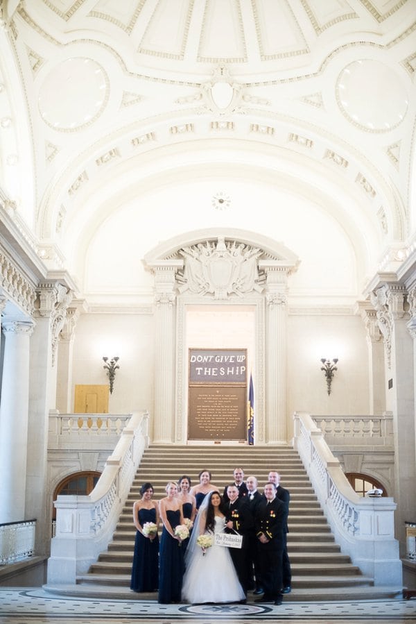 Winter Naval Academy Wedding || Photography by Tracie || Charm City Wed || www.charmcitywed.com