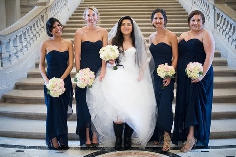 Winter Naval Academy Wedding || Photography by Tracie || Charm City Wed || www.charmcitywed.com