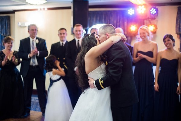 Winter Naval Academy Wedding || Photography by Tracie || Charm City Wed || www.charmcitywed.com