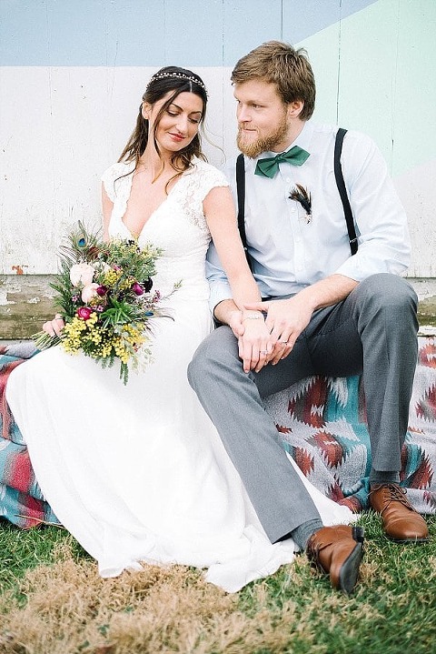 Modern Boho Wedding Styled Shoot || Karlin Villondo Photography || Charm City Wed || www.charmcitywed.com