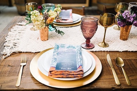 Modern Boho Wedding Styled Shoot || Karlin Villondo Photography || Charm City Wed || www.charmcitywed.com