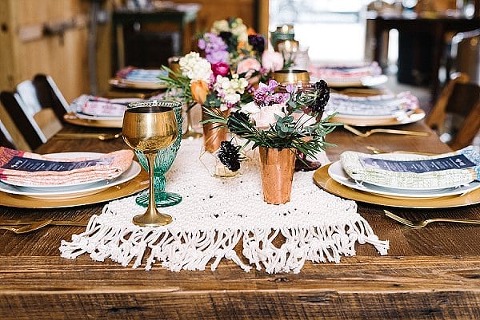 Modern Boho Wedding Styled Shoot || Karlin Villondo Photography || Charm City Wed || www.charmcitywed.com