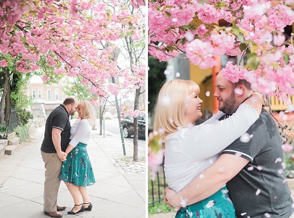 Hampden Engagement Session || Meghan Elizabeth Photography || Charm City Wed || www.charmcitywed.com