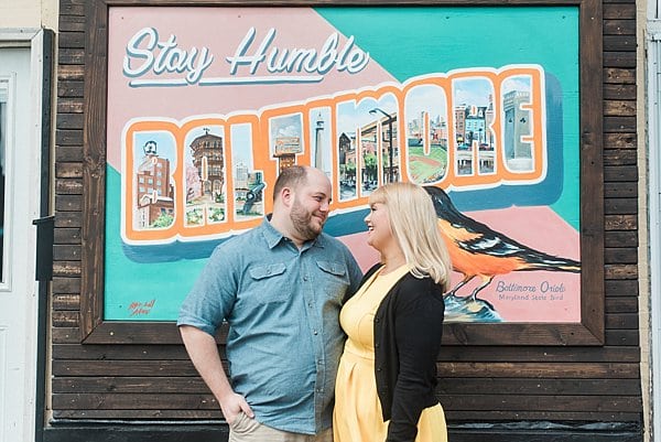 Hampden Engagement Session || Meghan Elizabeth Photography || Charm City Wed || www.charmcitywed.com