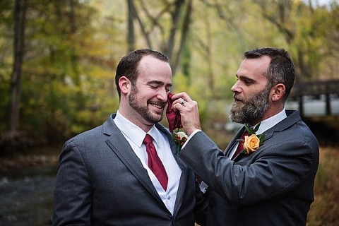 Mountain Branch Wedding || Love+Adventure Photography || Charm City Wed || www.charmcitywed.com