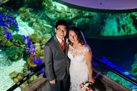 National Aquarium Wedding || Rachel Smith Photography || Charm City Wed || www.charmcitywed.com