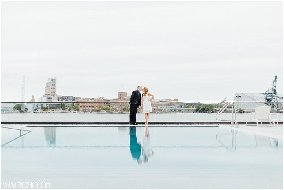 Sagamore Pendry Baltimore Engagement || tPoz Photography || Charm City Wed || www.charmcitywed.com