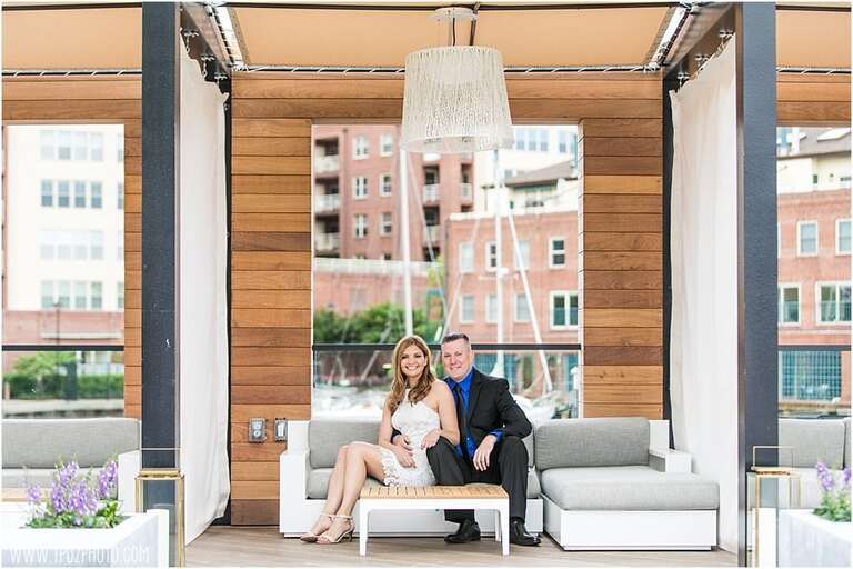 Sagamore Pendry Baltimore Engagement || tPoz Photography || Charm City Wed || www.charmcitywed.com