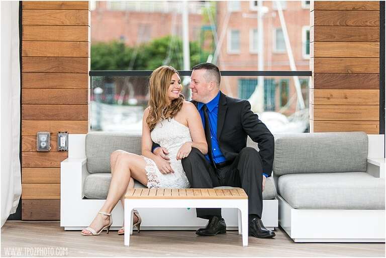 Sagamore Pendry Baltimore Engagement || tPoz Photography || Charm City Wed || www.charmcitywed.com