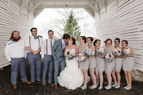 Barn at Springfield Farm Wedding || L.A. Birdie Photography || Charm City Wed || www.charmcitywed.com