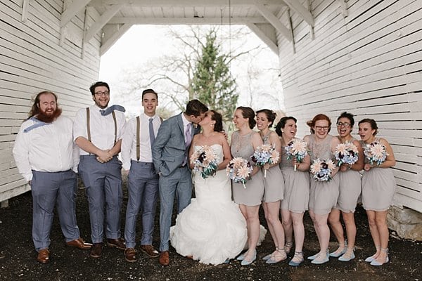 Barn at Springfield Farm Wedding || L.A. Birdie Photography || Charm City Wed || www.charmcitywed.com