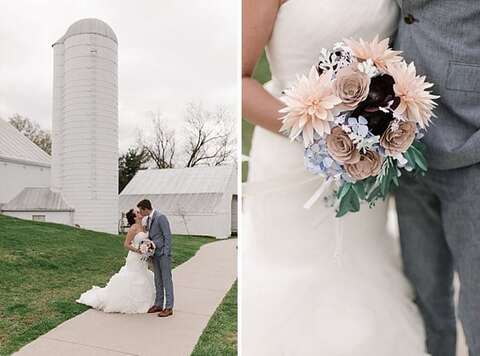 Barn at Springfield Farm Wedding || L.A. Birdie Photography || Charm City Wed || www.charmcitywed.com