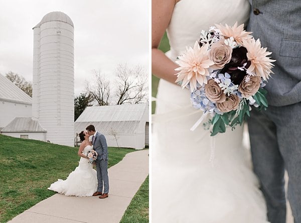 Barn at Springfield Farm Wedding || L.A. Birdie Photography || Charm City Wed || www.charmcitywed.com