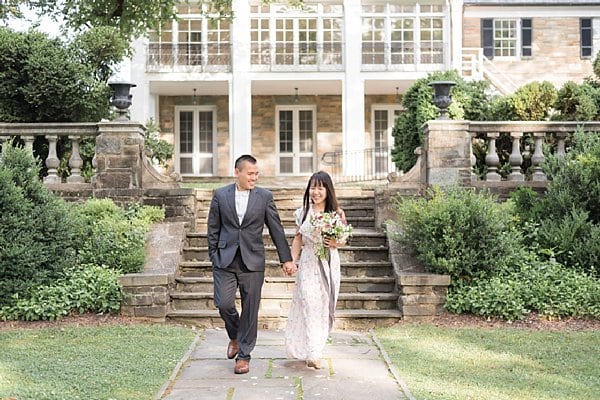 Glenview Mansion Engagement || Feather & Fawn Photography || Charm City Wed || www.charmcitywed.com
