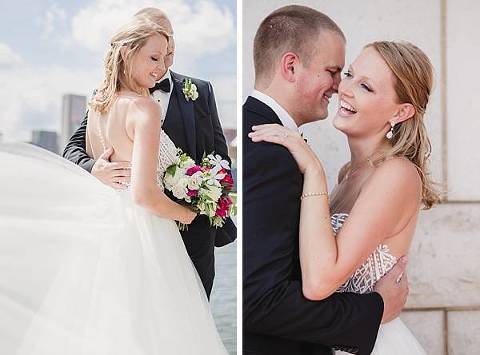 Legg Mason Tower Baltimore Wedding || Urban Row Photography || Charm City Wed || www.charmcitywed.com