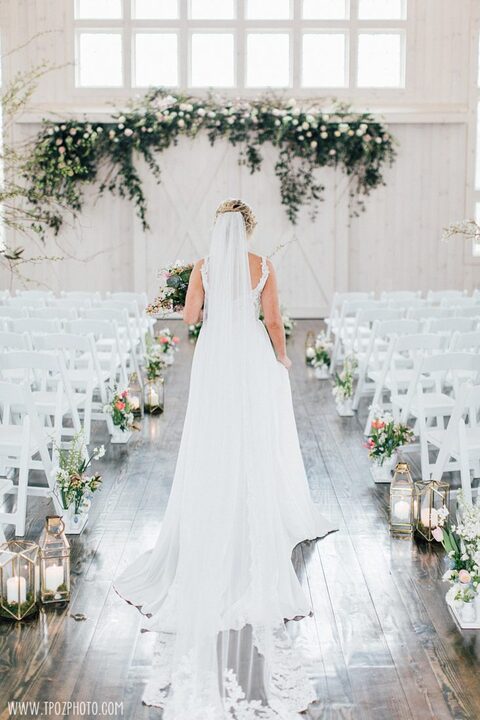 Rosewood Farms Rustic Barn Wedding Ceremony • tPoz Photography