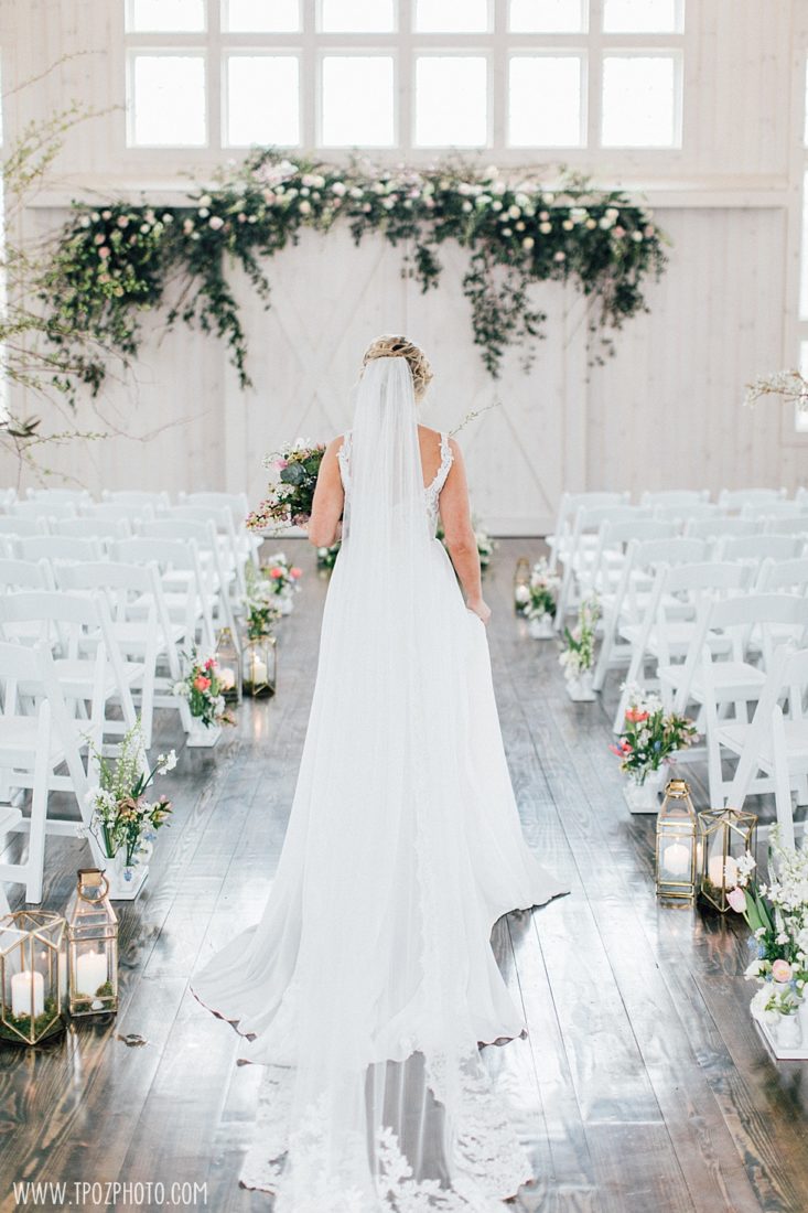 Rosewood Farms Rustic Barn Wedding Ceremony • tPoz Photography