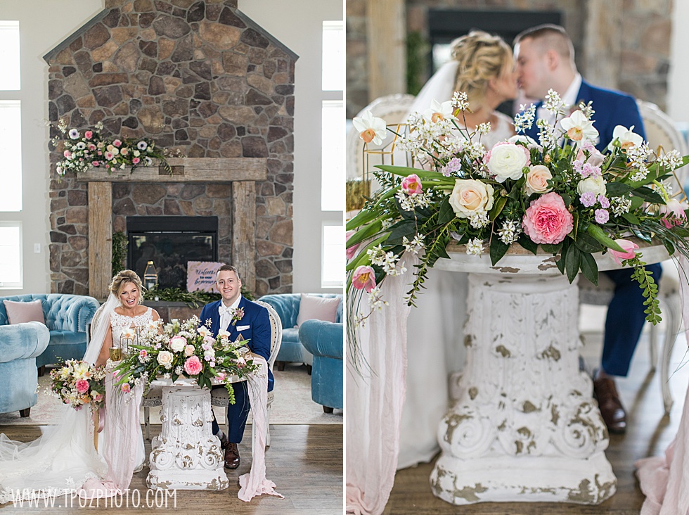 Rosewood Farms Rose Barn Wedding Reception • tPoz Photography